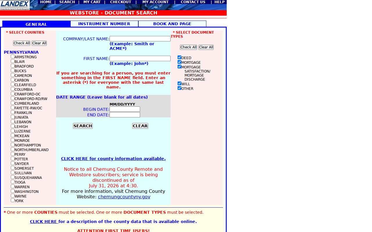 Lower Allen Township residents directory LANDEX deed index search