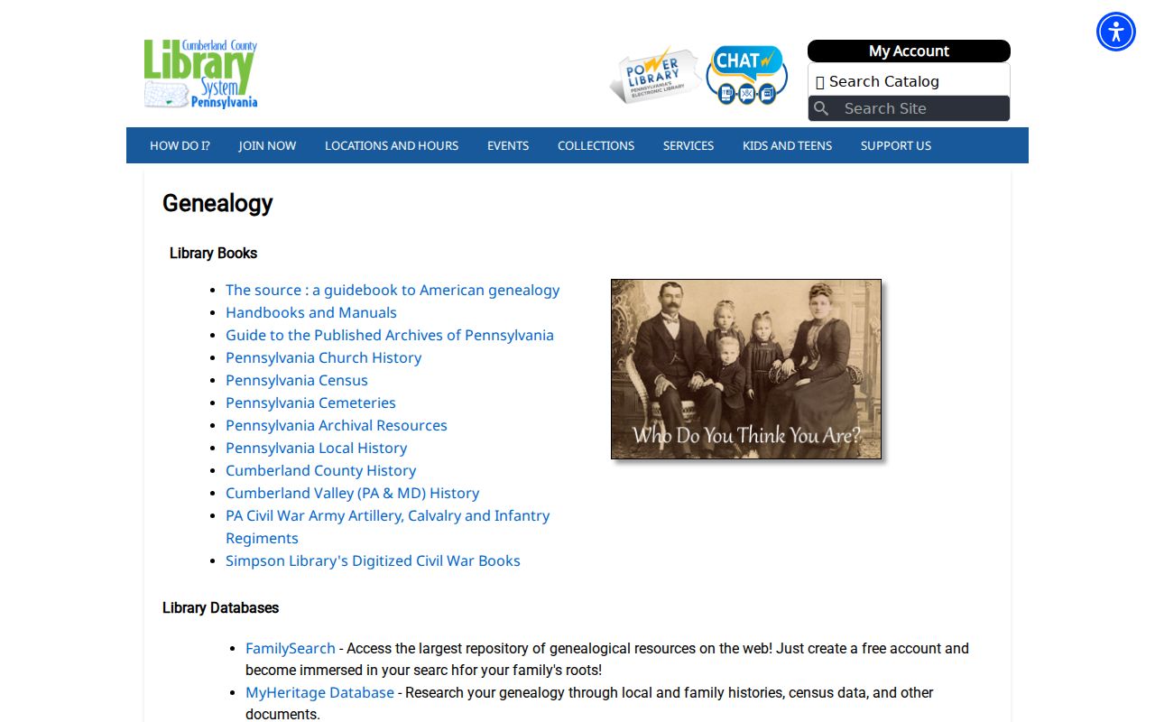 Lower Allen Township residents directory library genealogy resources